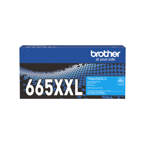 Brother TN665XXLC Mavi (Cyan) Toner (6.500 sayfa)